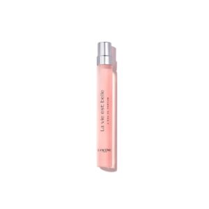 Lancôme La Vie Est Belle Eau de Parfum – Long Lasting Fragrance with Notes of Iris, Earthy Patchouli, Warm Vanilla & Spun Sugar – Floral & Sweet Women’s Perfume, 0.34 Fl Oz