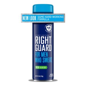 Right Guard Sport Antiperspirant & Deodorant Spray | 4-in-1 Protection Spray Deodorant For Men | Blocks Sweat | 48-Hour Odor Control | Fresh Scent, 6 oz.
