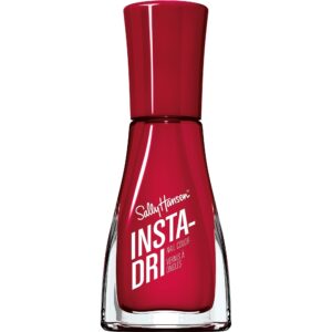 Sally Hansen Insta-Dri Nail Color – 373 Rapid Red Nail Polish Women 0.31 oz