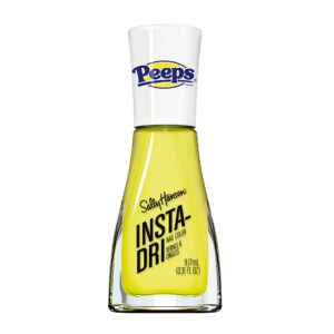 Sally Hansen Insta Dri Fast Dry Nail Polish, PEEPS Yellow, 0.31 fl oz