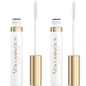 L’Oreal Paris Voluminous Lash Boosting Conditioning Primer Mascara, White Primer, 0.24 Fl Oz., 2 Count