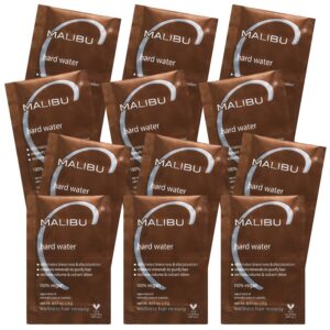 Malibu C Hard Water Wellness Remedy – Removes Deposits & Impurities – Contains Vitamin C for Shiny, Vibrant Results – Hard Water Treatment (12 Packets)