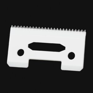 Anrom 2-Hole Stagger-Tooth Ceramic Replacement Blade 1pcs, Suitable for Hair Clipper #8148#8591