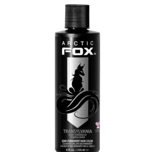 ARCTIC FOX Vegan and Cruelty-Free Semi-Permanent Hair Color Dye (8 Fl Oz, TRANSYLVANIA)