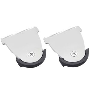 Detachable Hair Clipper Replacement Blades #2111 Blade Compatible with Wahl Mag Trimmers 8841/8700 /8143- Fits Professional Barbers, 2Packs
