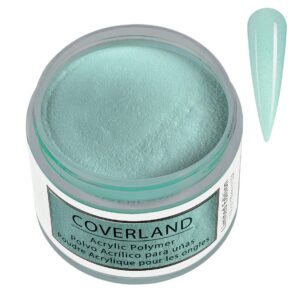 Tones Coverland Acrylic Nail Powder “Aqua Burst” – Limited Edition Acrylic Powder for Nail Design> Sculpting> and Masking Nail Bed Imperfections – (1.5 Oz)