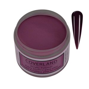 Tones Coverland Acrylic Nail Powder “Pour the Wine” – Limited Edition for Nail Design> Sculpting> and Masking Bed Imperfections – Professional Supplies – (1.5 Oz)