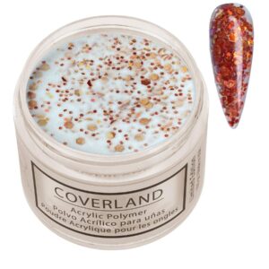Tones Coverland Acrylic Nail Powder “Pumpkin Spice” – Limited Edition Acrylic Powder for Nail Design> Sculpting> and Masking Nail Bed Imperfections – Professional Acrylic Nail Supplies – (1.5 Oz)