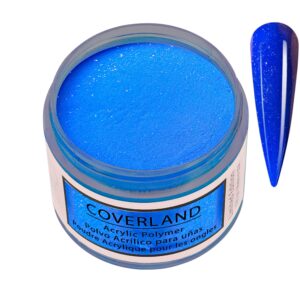 Tones Coverland Acrylic Nail Powder “Blue Splash” – Limited Edition Acrylic Powder for Nail Design> Sculpting> and Masking Nail Bed Imperfections – Professional Acrylic Nail Supplies – (1.5 Oz)