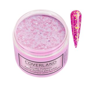 Tones Coverland Acrylic Nail Powder “Vacation Mode” – Limited Edition Acrylic Powder for Nail Design> Sculpting> and Masking Nail Bed Imperfections – Professional Acrylic Nail Supplies – (1.5 Oz)