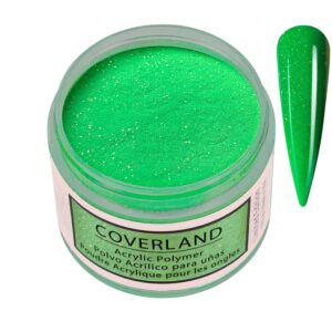 Tones Coverland Acrylic Nail Powder “Green Apple” – Limited Edition Acrylic Powder for Nail Design> Sculpting> and Masking Nail Bed Imperfections – Professional Acrylic Nail Supplies – (1.5 Oz)