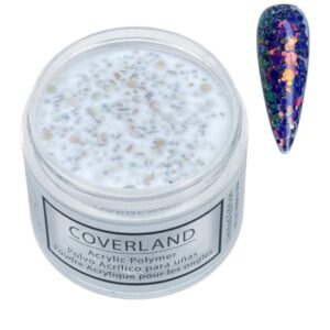 Tones Coverland Acrylic Nail Powder “Miami Nights” – Limited Edition Acrylic Powder for Nail Design> Sculpting> and Masking Nail Bed Imperfections – Professional Acrylic Nail Supplies – (1.5 Oz)