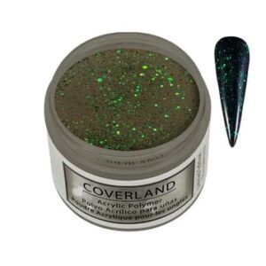 Tones Coverland Acrylic ‘Cat Eye’ Powder – Limited Edition for Nail Design> Sculpting> and Masking Bed Imperfections – Professional Supplies (1.5 Oz)