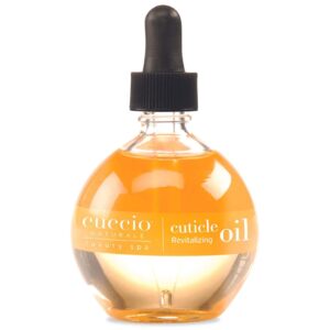 Cuccio Naturale Revitalizing- Hydrating Oil For Repaired Cuticles Overnight – Remedy For Damaged Skin And Thin Nails – Paraben /Cruelty-Free Formula – Milk And Honey – 2.5 Oz
