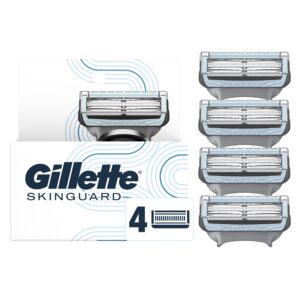 Gillette SkinGuard Men’s Razor Blades, 4 Blade Refills