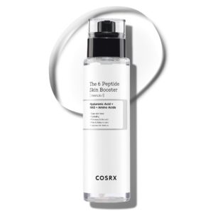 COSRX 6X Peptide Collagen Booster Toner Serum, Mothers day gifts for mom, Niacinamide & Hyaluronic Acid Facial Essence for All Skin Types, Korean Skin Care, Paraben Free, 150mL/5.07 Fl.Oz