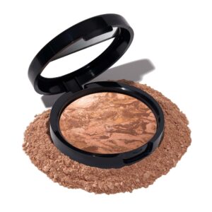 LAURA GELLER NEW YORK Baked Balance-N-Glow Illuminating Foundation – Tan – Buildable Sheer to Light Coverage – Satin Finish