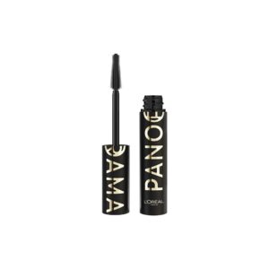 L’Oreal Paris Voluminous Panorama Mascara, Volumizing and Lengthening Formula, Longwear, Smudge-Resistant and Washable, All Night Black Mascara, 0.33 Fl Oz