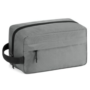 Vorspack Toiletry Bag Hanging Dopp Kit for Men Water Resistant Shaving Bag with Large Capacity for Travel – Grey