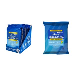 T.N. Dickinson’s Witch Hazel Soothing Cleansing Cloth 4 Pack 25 Count & New Soothing Cleansing Cloth 25 Count