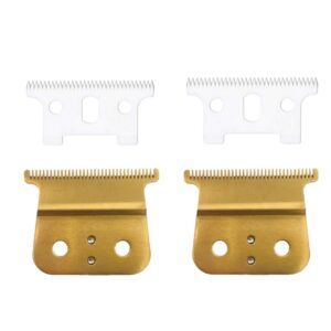 Carbon Steel blade with Ceramic balde, gtx replacement blade with adjustable Accessries. (2T + 2 Gold Blade)