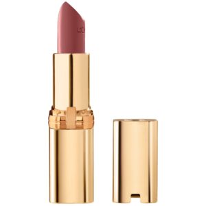 L’Oreal Paris Colour Riche Satin Lipstick for Moisturized Lips,Lip Makeup with Argan Oil and Vitamin E,Worth It Medium,0.13 Oz