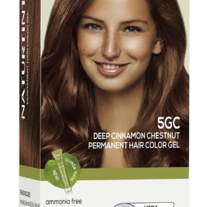 Naturtint 5GC Deep Cinnamon Chestnut Permanent Hair Color (Pack of 1), Ammonia Free, Vegan, Cruelty Free, up to 100% Gray Coverage, Long Lasting Results (Packaging may vary)
