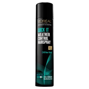 L’Oréal Paris Advanced Hairstyle LOCK IT Weather Control Hairspray, 8.25 oz. (Packaging May Vary)