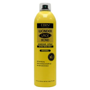 EBIN NEW YORK Wonder Lace Bond Adhesive Spray – Extra Mega Hold 14.2oz / 400ml