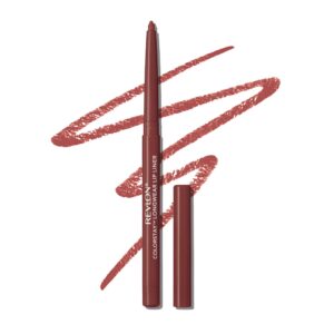 Revlon Colorstay Lip Liner Makeup with Built-In Sharpener, Longwear Rich Colors, Smooth Application, 660 Mauve, 0.01 oz