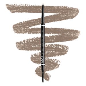 NYX PROFESSIONAL MAKEUP Micro Brow Pencil, Precise Eyebrow Pencil – Ash Blonde