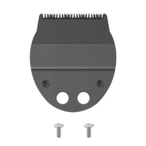 Narrow Blade Replacement,Trimmer Blade Compatible with oster Finisher Trimmer Model 59 and T-Finisher Trimmer Blades，Black