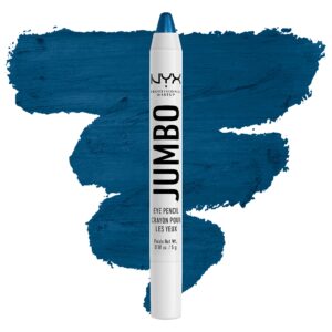 NYX PROFESSIONAL MAKEUP Jumbo Eye Pencil, Blendable Eyeshadow Stick & Eyeliner Pencil – Blueberry Pop (Blue)