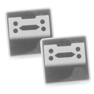 HAKIDZEL 2pcs Replacement Ceramic Blade for Hair Clipper Precision Tooth Blades Easy to Install Replace