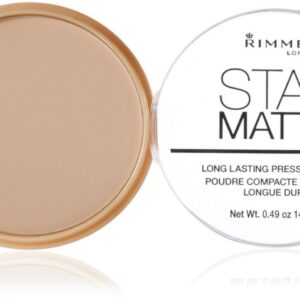 Rimmel Stay Matte Pressed Powder, Transparent [001], 0.49 oz (Pack of 6)