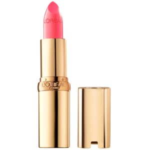 L’Oréal Paris Colour Riche Original Creamy, Hydrating Satin Lipstick with Argan Oil and Vitamin E, I Pink You’re Cute , 1 Count