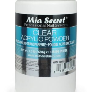 Mia Secret Clear Acrylic Powder (24oz)