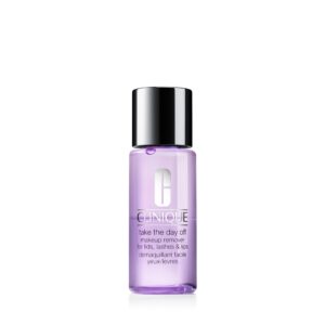 Clinique Take The Day Off Liquid Makeup Remover For Lids, Lashes, + Lips | Oil Free + Non-Irritating, 1.7 Fl Oz