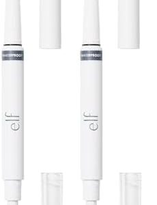 e.l.f. Instant Lift Waterproof Brow Pencil, Long-Lasting Eyebrow Pencil For Grooming & Shaping Brows, Vegan & Cruelty-free, Grey (Pack of 2)