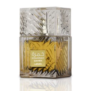 Lattafa Khamrah Qahwa – Vanilla, Warm Spicy, Cinnamon, Sweet – Eau de Parfum Long-Lasting Fragrance for Unisex, 3.40 Ounce / 100 ml