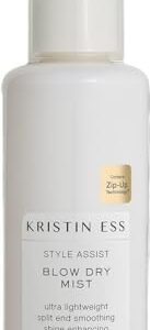Kristin Ess Hydrating Heat Protection Spray for Hair – Blow Dry Frizz Control + Shine Enhancing -Anti Humidity Thermal Heat Protectant Spray – Repair + Protect Hair Up to 450 Degrees – Pear Fragrance