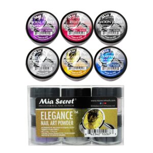Mia Secret Nail Art Powder Elegance 6pcs