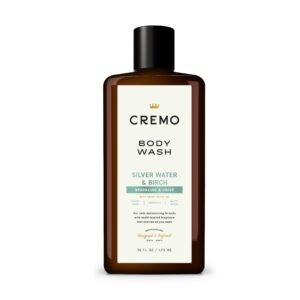 Cremo Body Wash Men, A Revitalizing Combination of Glacier-Fed Streams and White Birch, 16 Fl Oz