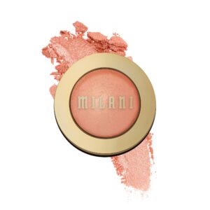Milani Baked Blush, Powder Blush for Cheeks, Cruelty Free Makeup – Shape, Contour & Highlight Face for a Shimmery or Matte Finish -Luminoso