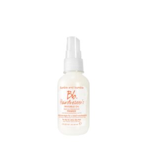 Bumble and bumble. Hairdresser’s Invisible Oil Heat/UV Protection Leave-In Conditioner Hair Primer | Hydrating, Anti Frizz, Color Safe | Straight, Coily | With Argan Oil + Coconut Oil, 2 Fl Oz