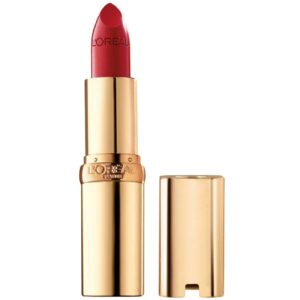 L’Oreal Paris Colour Riche Original Creamy, Hydrating Satin Lipstick with Argan Oil and Vitamin E, Red Passion , 1 Count