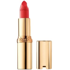 L’Oreal Paris Colour Riche Original Creamy, Hydrating Satin Lipstick with Argan Oil and Vitamin E, Raspberry Rush , 1 Count