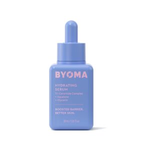 BYOMA Hydrating Serum – Moisturizing Facial Serum with Squalane, Glycerin & Ceramides – Hydrating for Glowing, Dewy Skin – 1.01 fl. oz