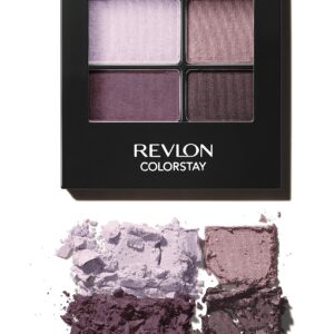 Revlon Eyeshadow Palette, ColorStay 16 Hour Eye Makeup, Velvety Pigmented Blendable Matte & Shimmer Finishes, 510 Precocious, 0.16 Oz,Cream,Powder
