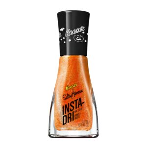 Sally Hansen Insta-Dri x Reese’s, Reese’s Candy, Quick Dry, Long Lasting, Opaque, Shimmery Orange Nail Polish